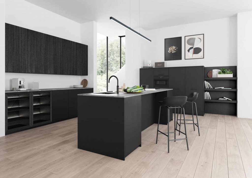 Rotpunkt Modern Dark Kitchen | Kitchens By Design, Herefordshire